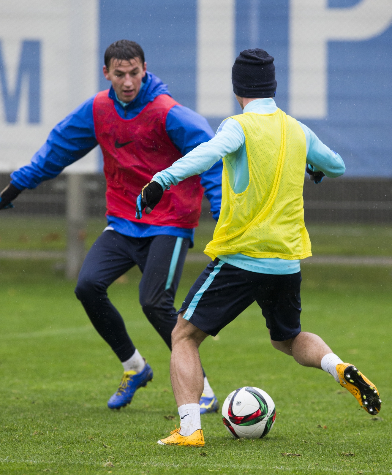 Тренировка «Зенита» перед матчем с «Анжи»