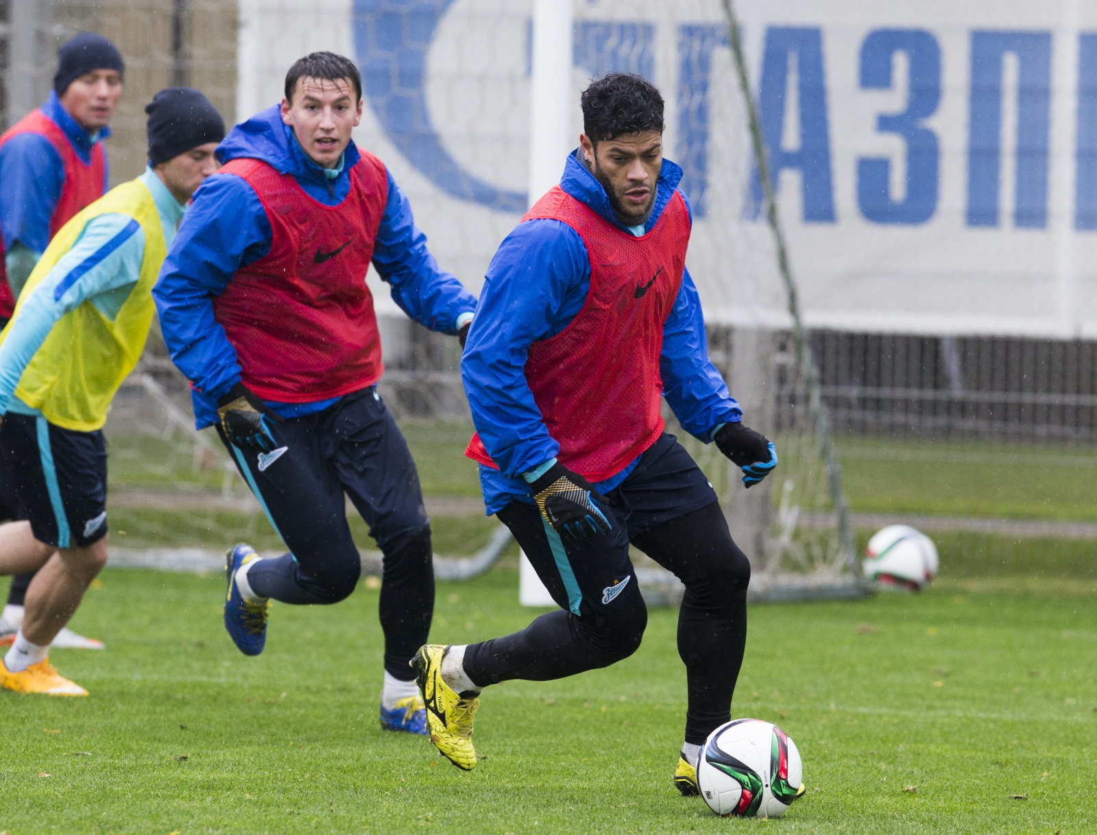 Тренировка «Зенита» перед матчем с «Анжи»