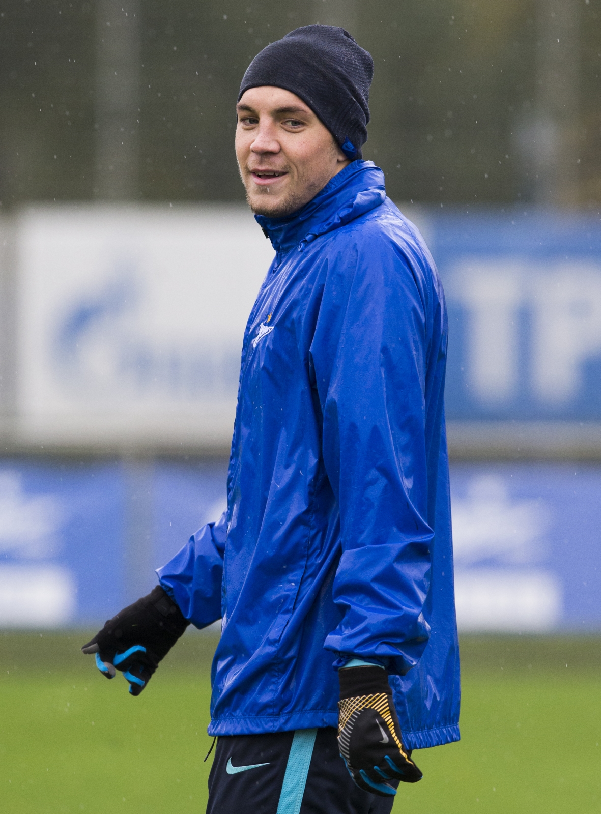 Тренировка «Зенита» перед матчем с «Анжи»