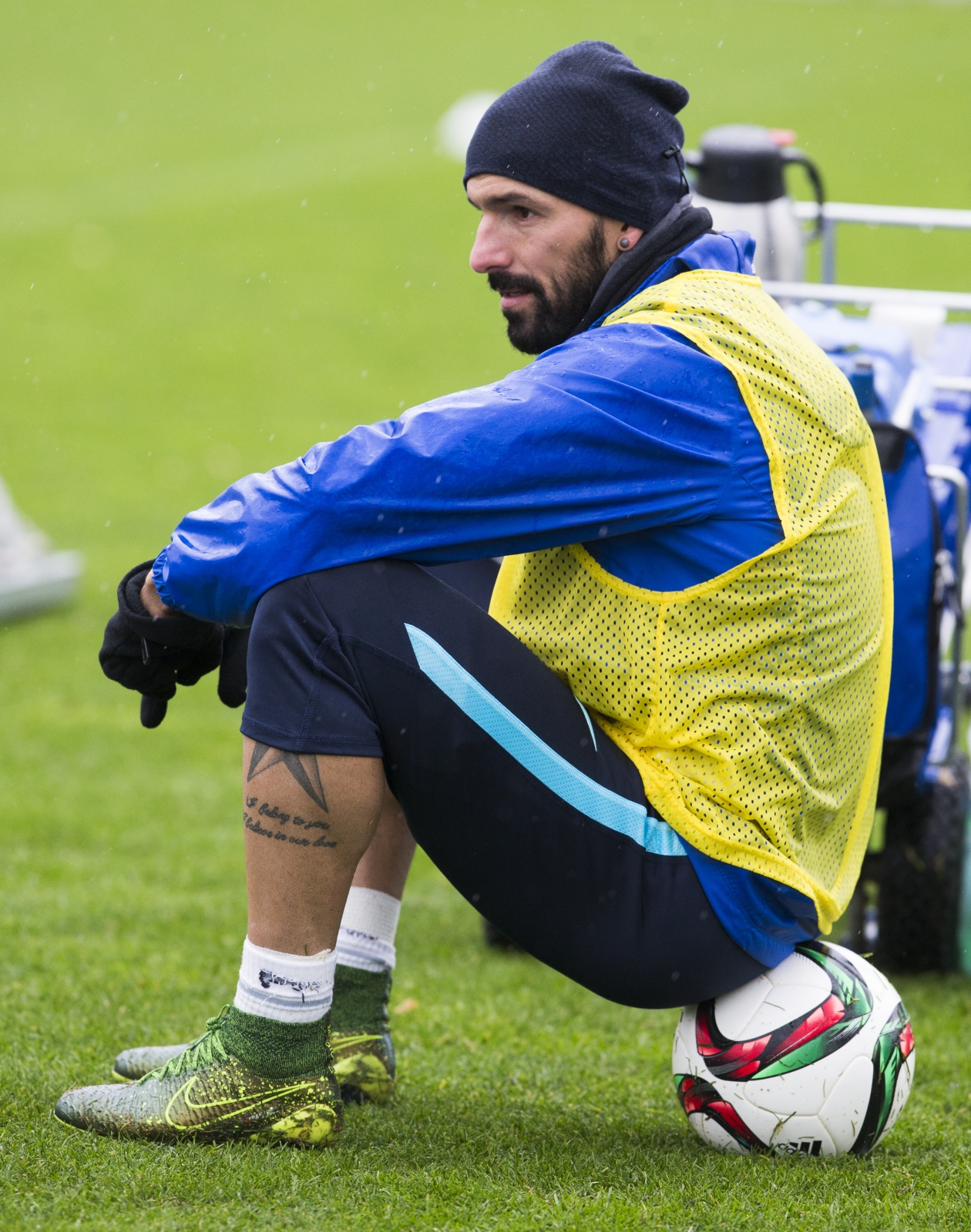 Тренировка «Зенита» перед матчем с «Анжи»