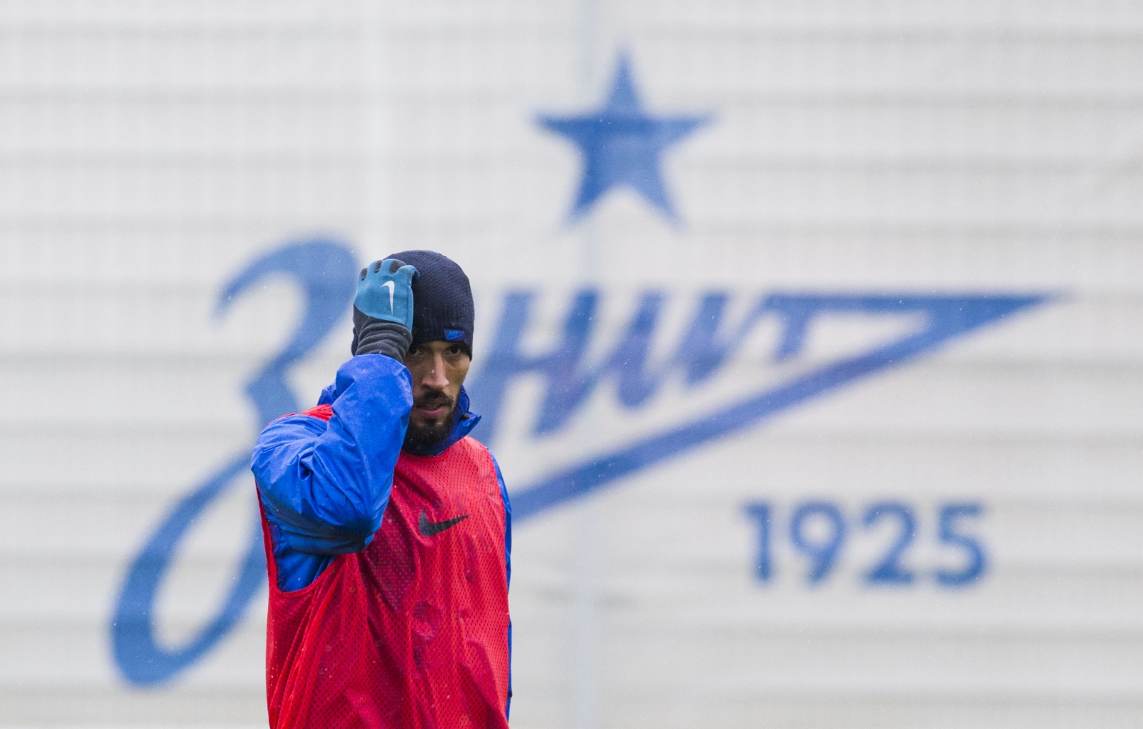 Тренировка «Зенита» перед матчем с «Анжи»