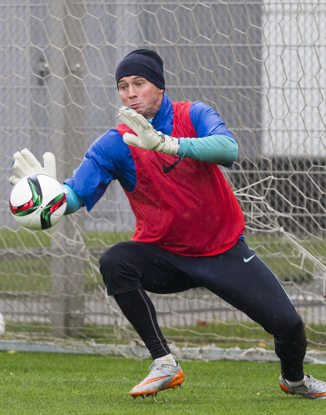 Тренировка «Зенита» перед матчем с «Анжи»