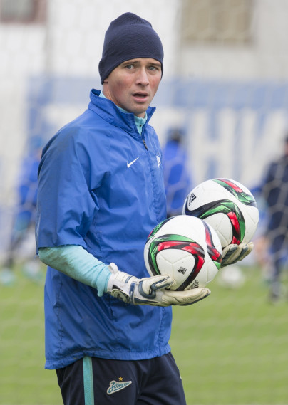 Тренировка «Зенита» перед матчем с «Мордовией»