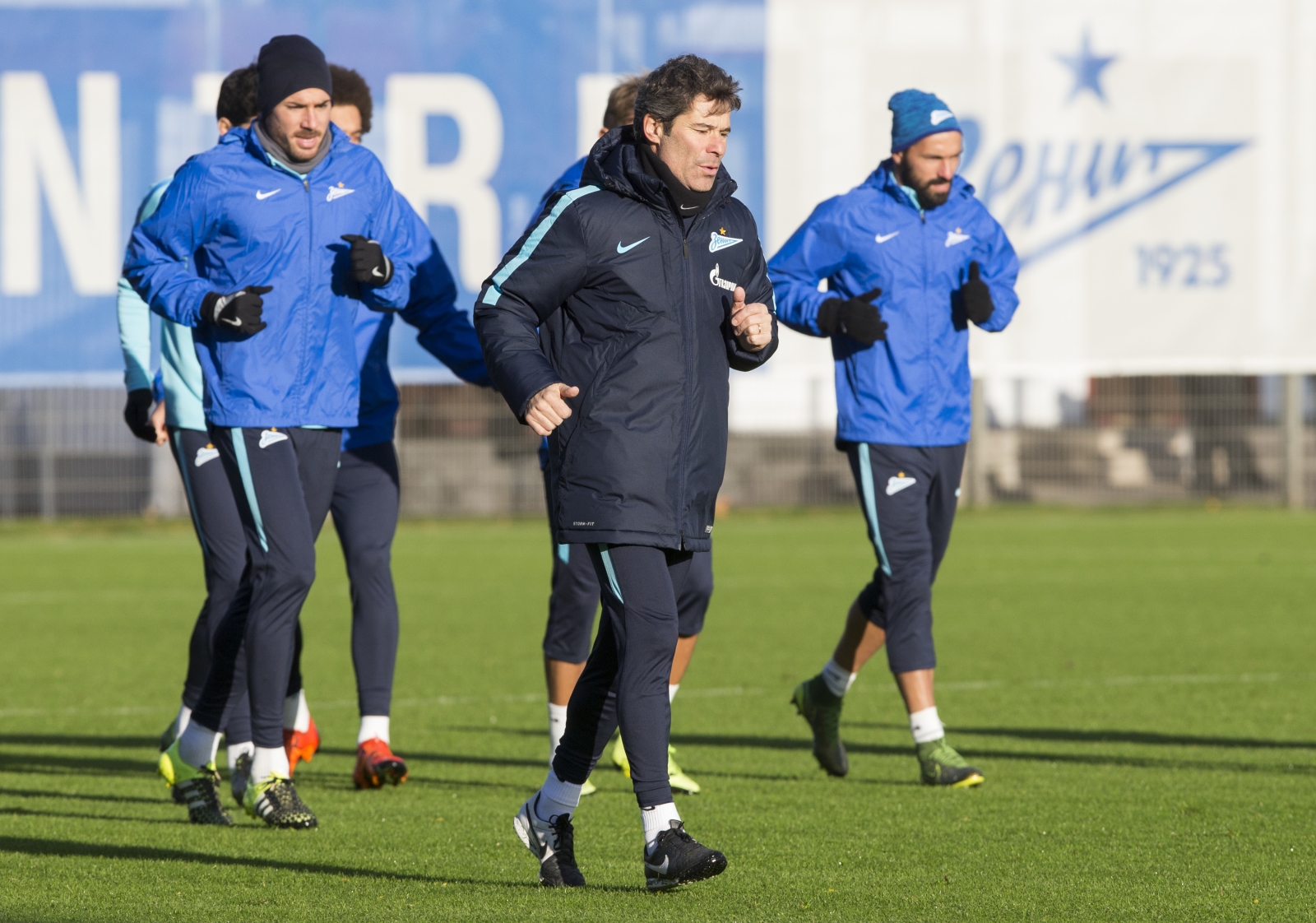 Тренировка «Зенита» перед матчем с «Мордовией»