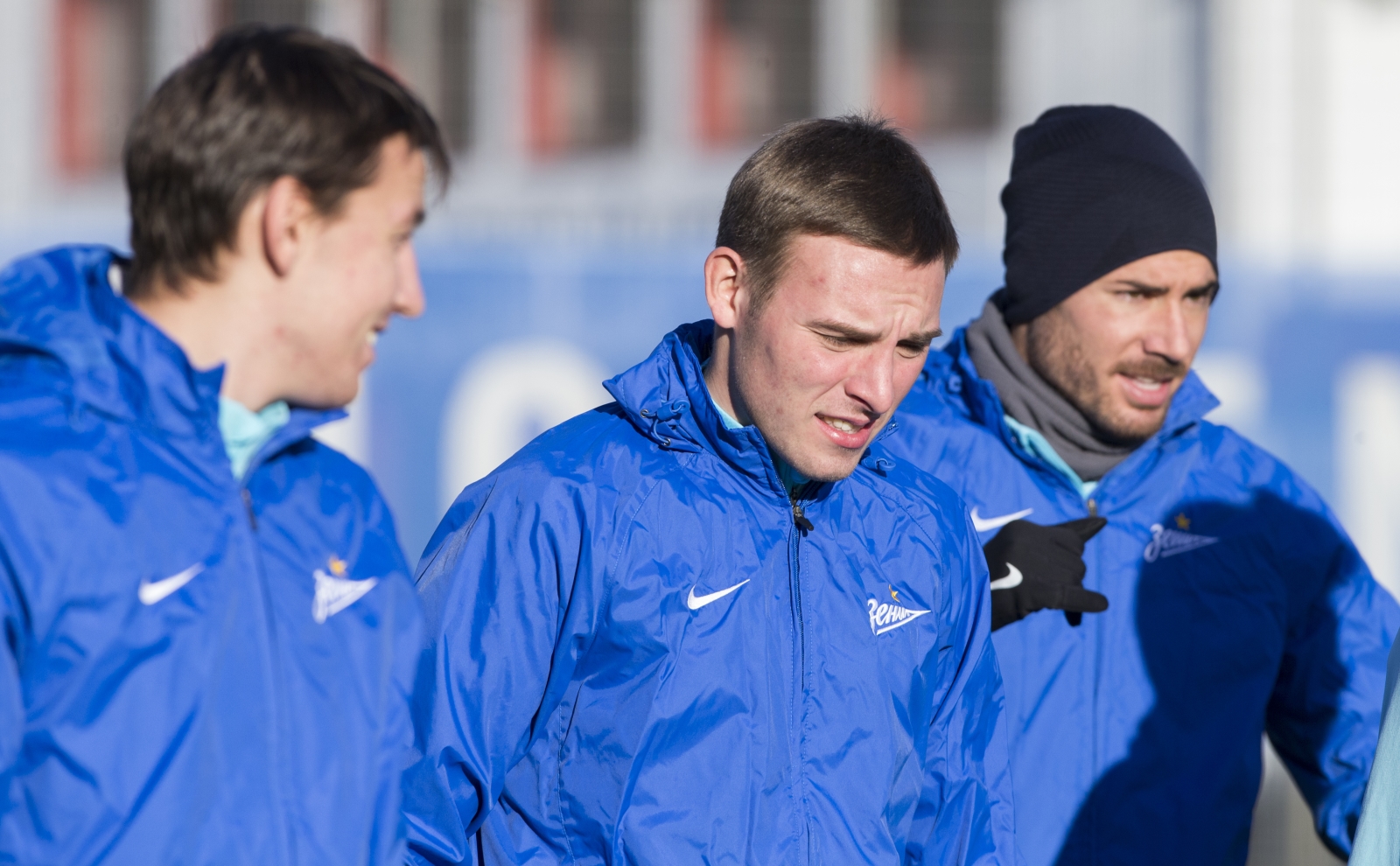 Тренировка «Зенита» перед матчем с «Мордовией»