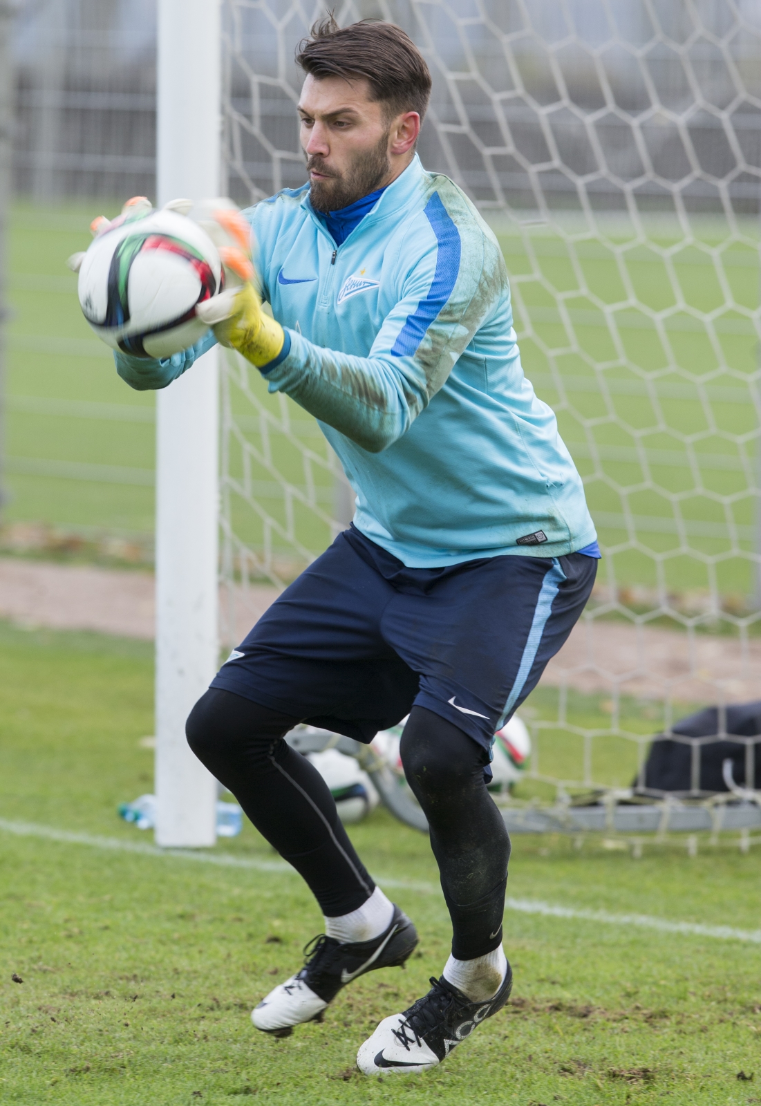 Тренировка «Зенита» перед матчем с «Мордовией»