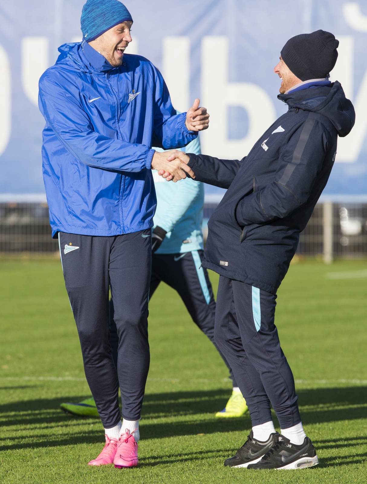 Тренировка «Зенита» перед матчем с «Мордовией»