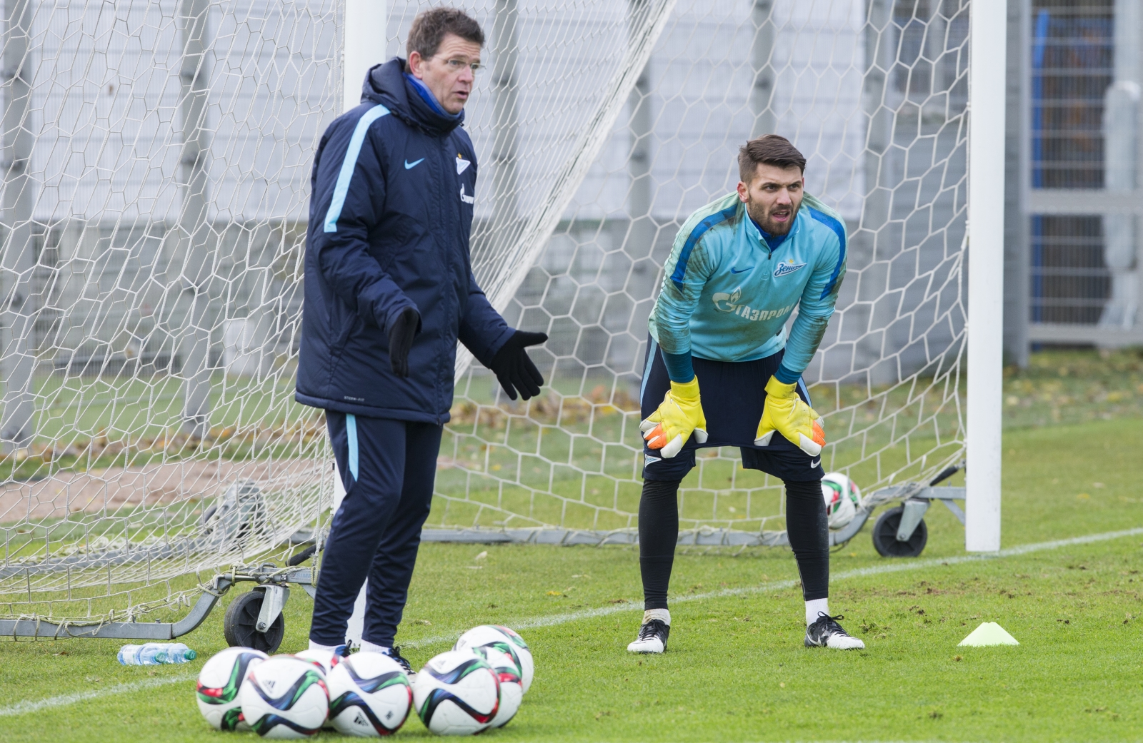 Тренировка «Зенита» перед матчем с «Мордовией»