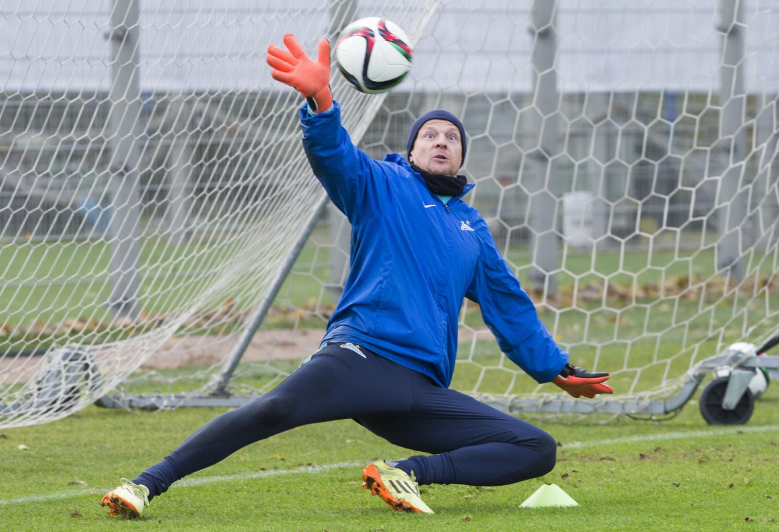 Тренировка «Зенита» перед матчем с «Мордовией»