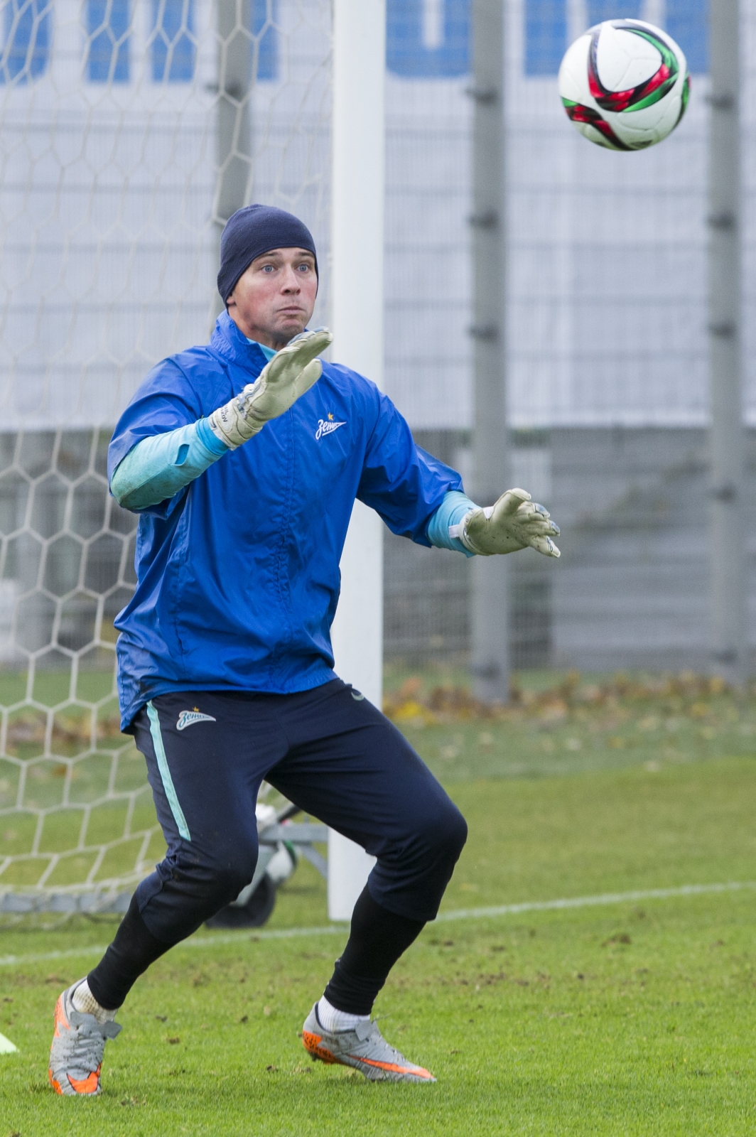 Тренировка «Зенита» перед матчем с «Мордовией»