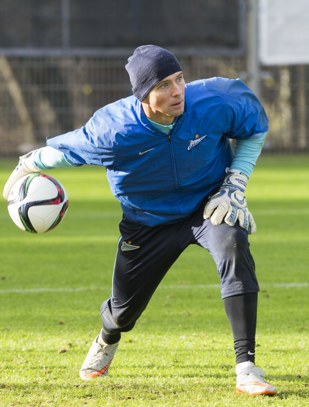 Тренировка «Зенита» перед матчем с «Мордовией»