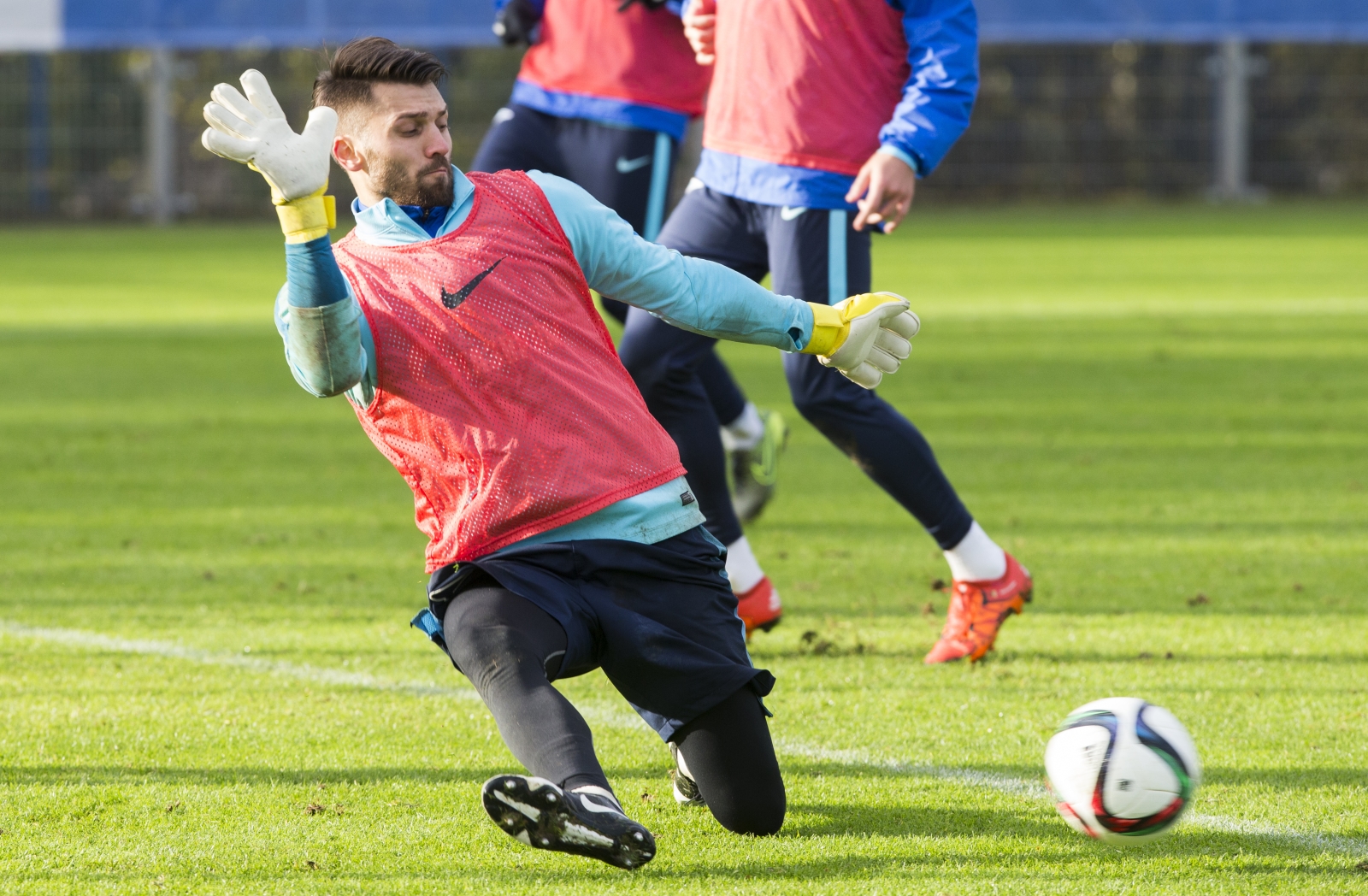 Тренировка «Зенита» перед матчем с «Мордовией»