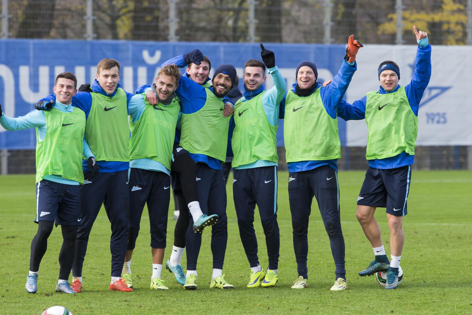 Тренировка «Зенита» перед матчем с «Мордовией»