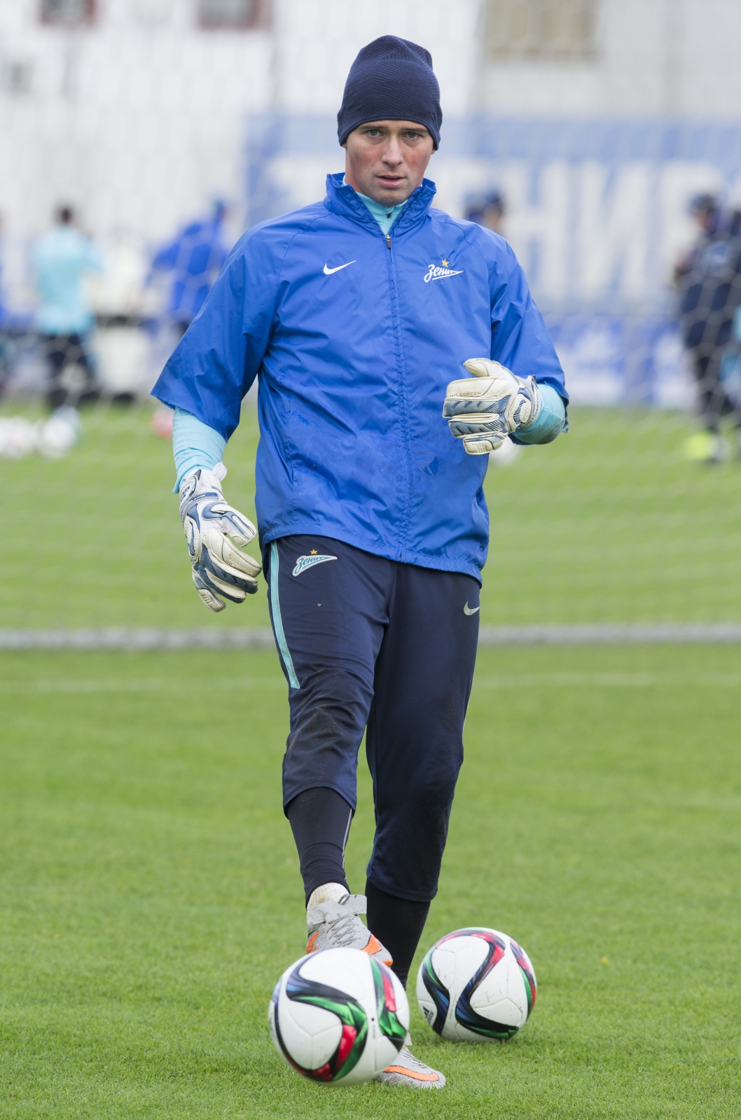 Тренировка «Зенита» перед матчем с «Мордовией»