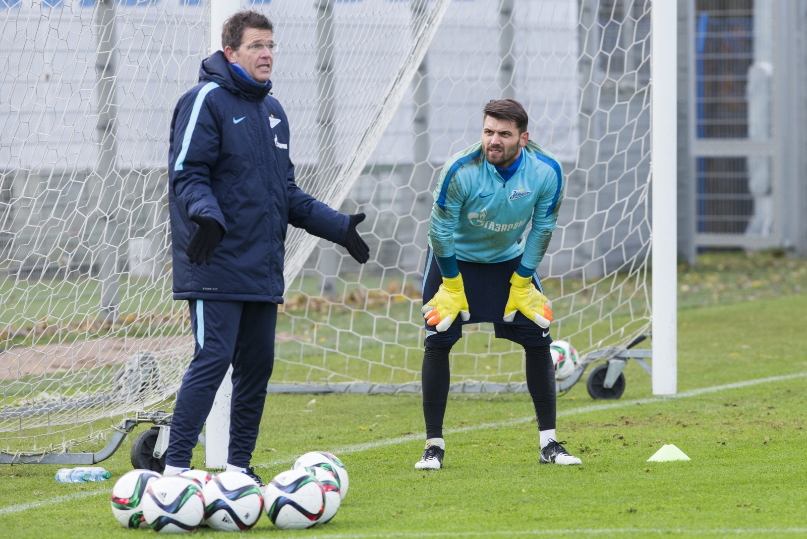 Тренировка «Зенита» перед матчем с «Мордовией»