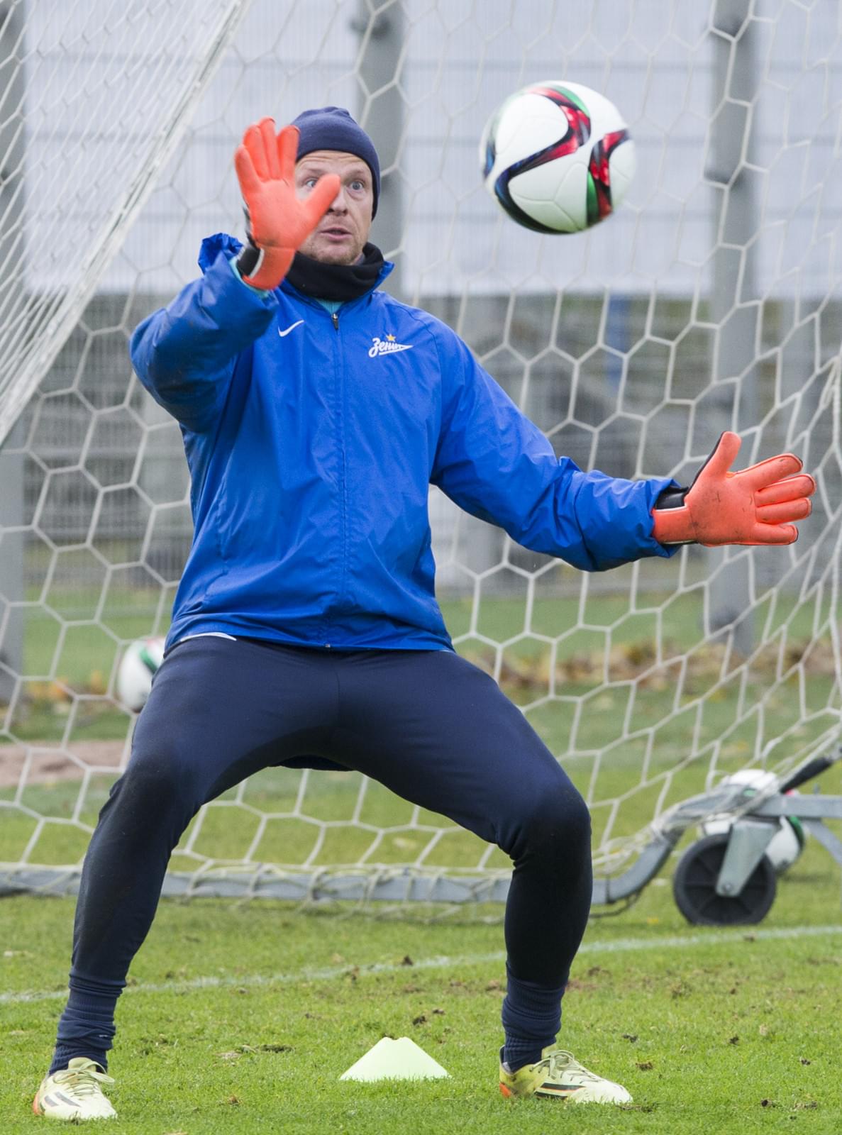 Тренировка «Зенита» перед матчем с «Мордовией»