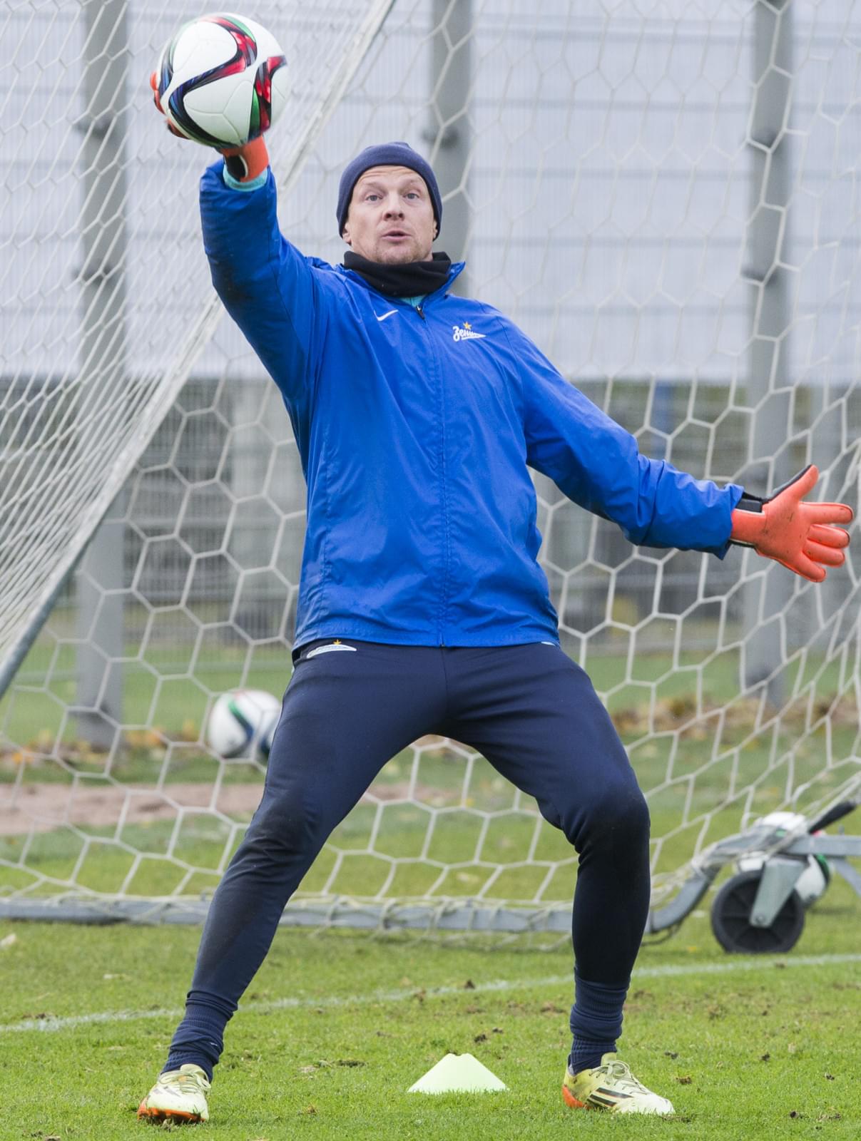 Тренировка «Зенита» перед матчем с «Мордовией»