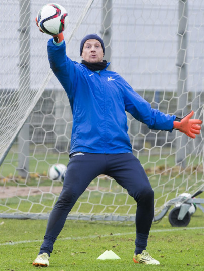 Тренировка «Зенита» перед матчем с «Мордовией»