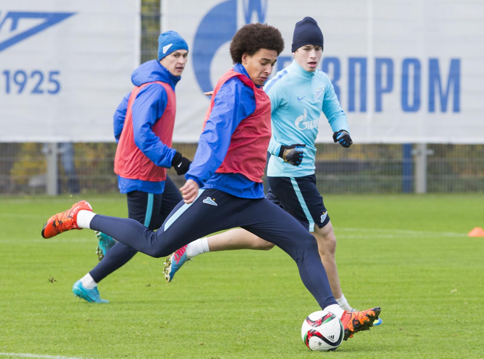 Тренировка «Зенита» перед матчем с «Мордовией»