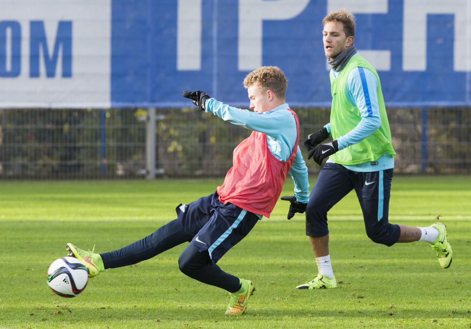 Тренировка «Зенита» перед матчем с «Мордовией»