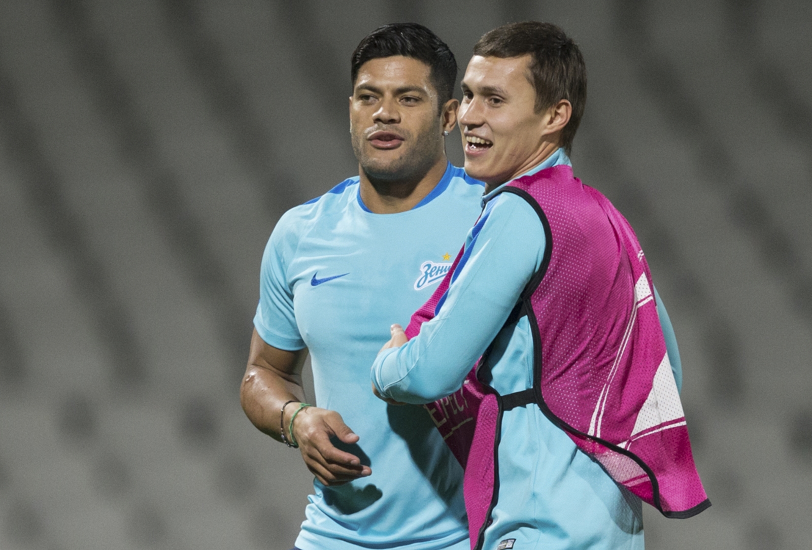 Тренировка «Зенита» перед матчем Лиги Чемпионов УЕФА 2015/16, «Лион» — «Зенит»