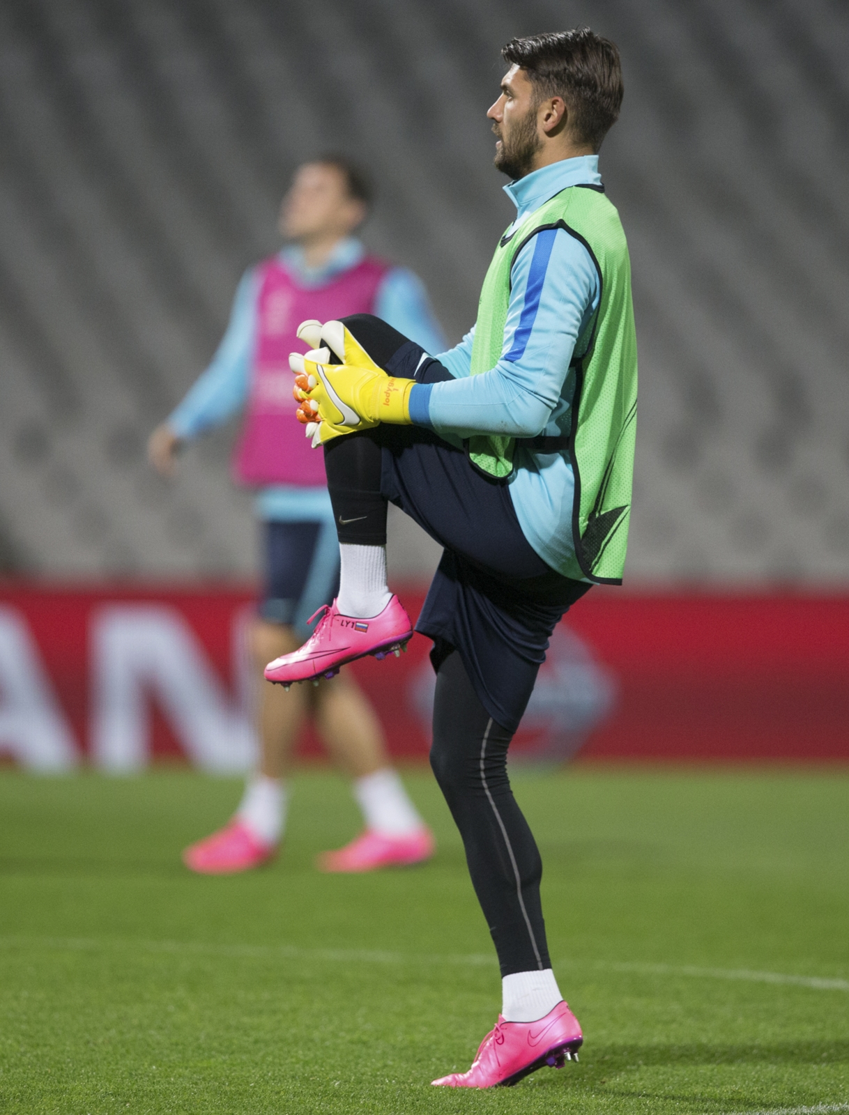 Тренировка «Зенита» перед матчем Лиги Чемпионов УЕФА 2015/16, «Лион» — «Зенит»