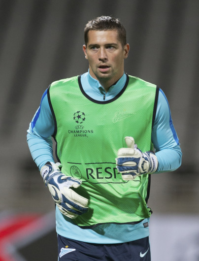 Тренировка «Зенита» перед матчем Лиги Чемпионов УЕФА 2015/16, «Лион» — «Зенит»