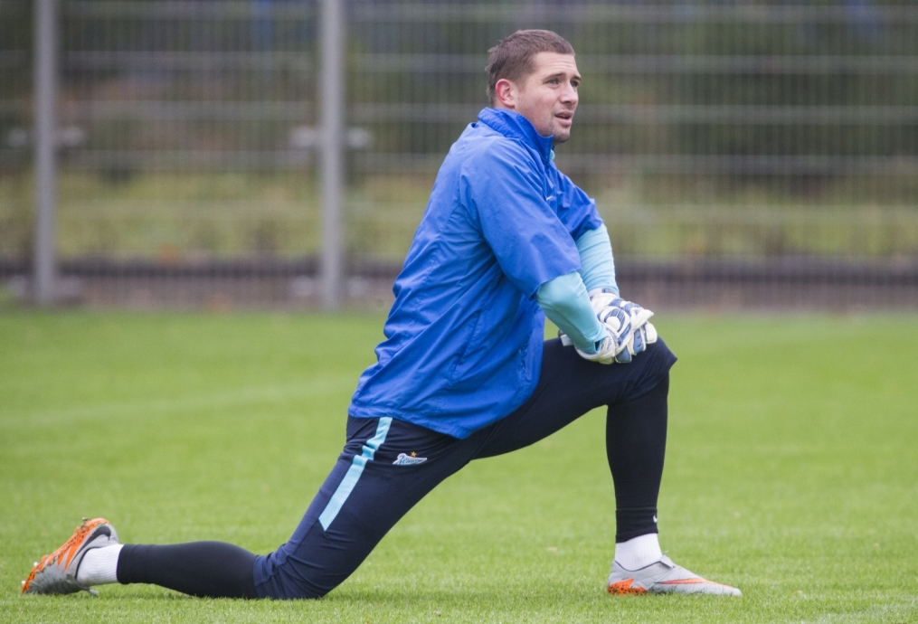 Тренировка «Зенита» перед матчем с «Локомотивом»