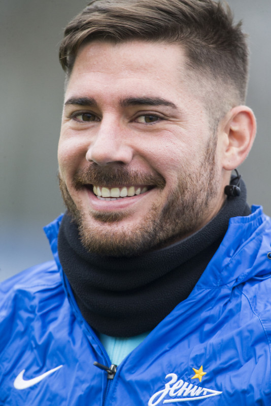 Тренировка «Зенита» перед матчем с «Локомотивом»