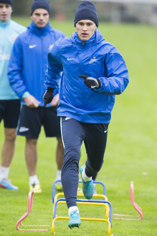 Тренировка «Зенита» перед матчем с «Локомотивом»