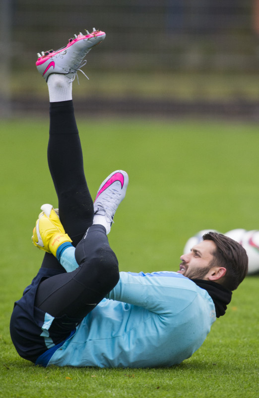 Тренировка «Зенита» перед матчем с «Локомотивом»