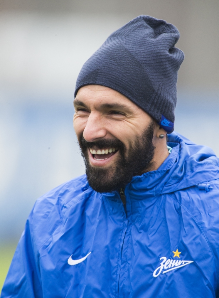 Тренировка «Зенита» перед матчем с «Локомотивом»