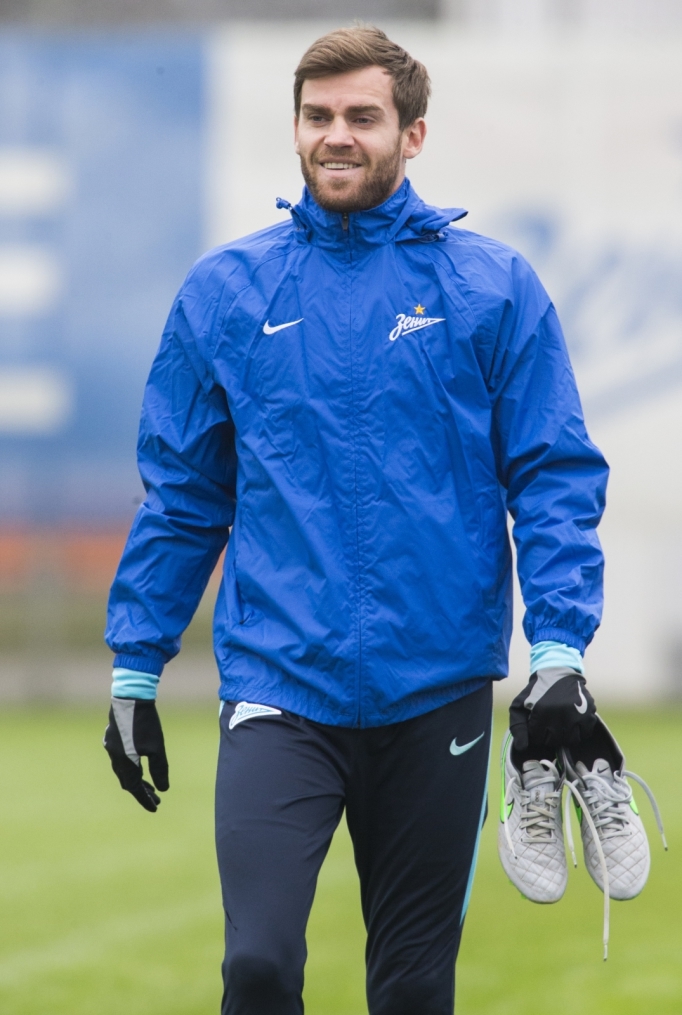 Тренировка «Зенита» перед матчем с «Локомотивом»