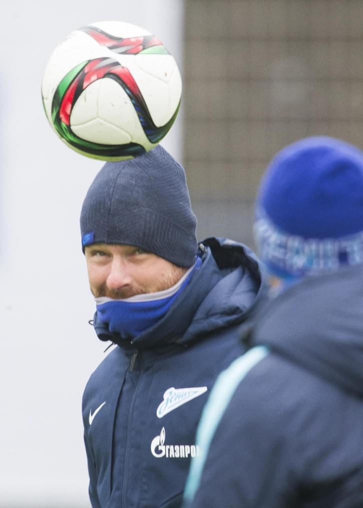 Тренировка «Зенита» перед матчем с «Локомотивом»