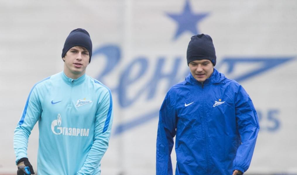 Тренировка «Зенита» перед матчем с «Локомотивом»