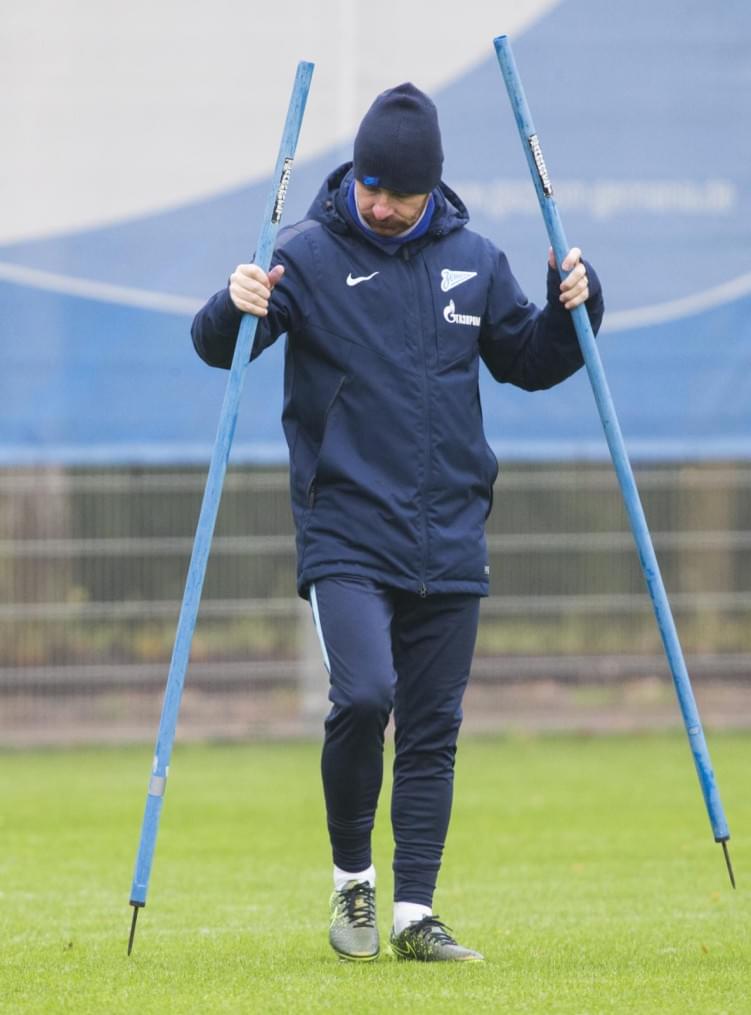 Тренировка «Зенита» перед матчем с «Локомотивом»