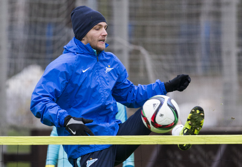 Тренировка «Зенита» перед матчем с «Локомотивом»