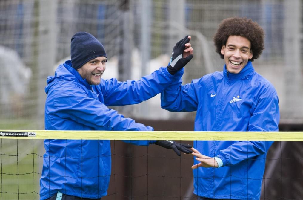 Тренировка «Зенита» перед матчем с «Локомотивом»