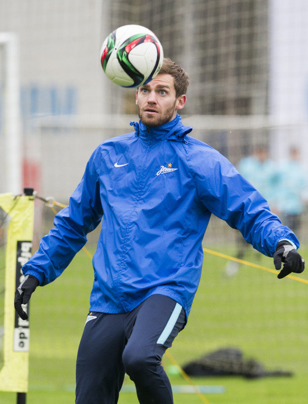 Тренировка «Зенита» перед матчем с «Локомотивом»