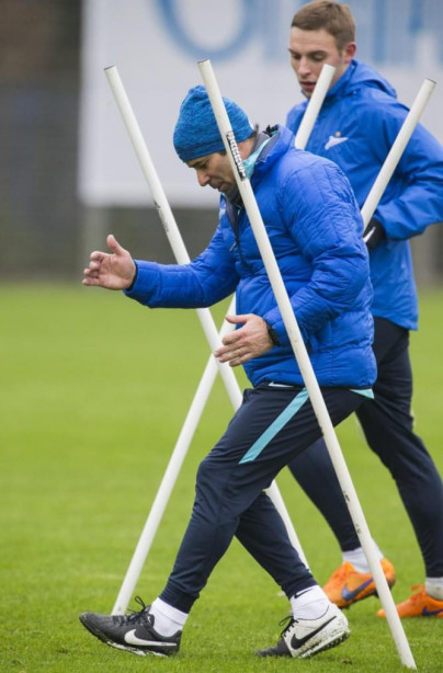 Тренировка «Зенита» перед матчем с «Локомотивом»