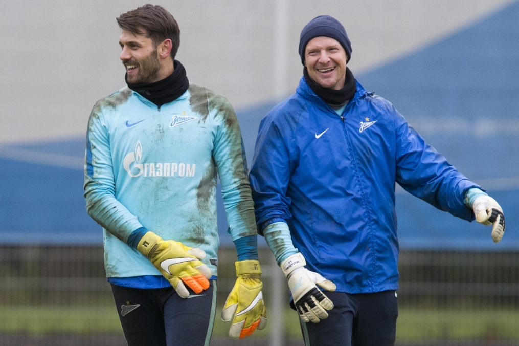 Открытая тренировка «Зенита» перед матчем с «Уралом»