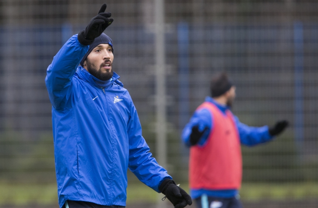 Открытая тренировка «Зенита» перед матчем с «Уралом»