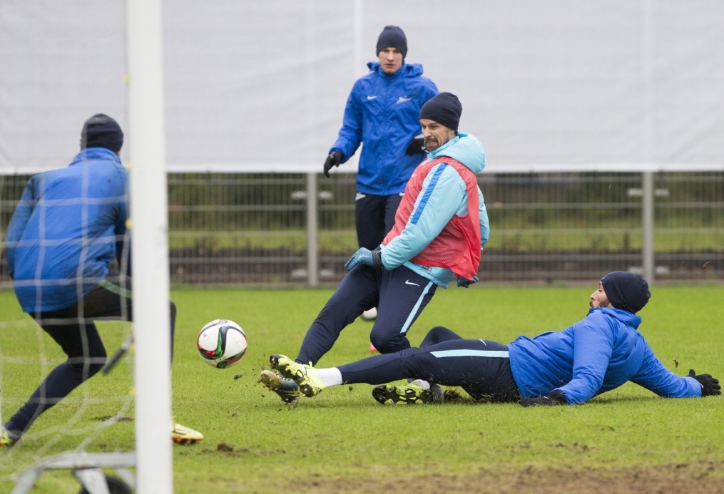 Открытая тренировка «Зенита» перед матчем с «Уралом»