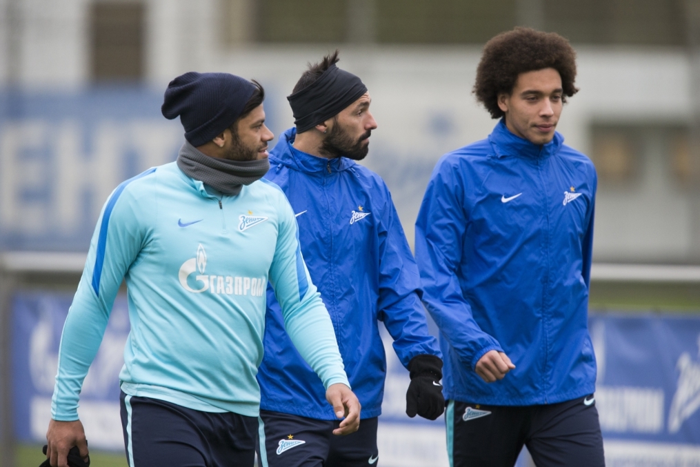 Открытая тренировка «Зенита» перед матчем с «Уралом»