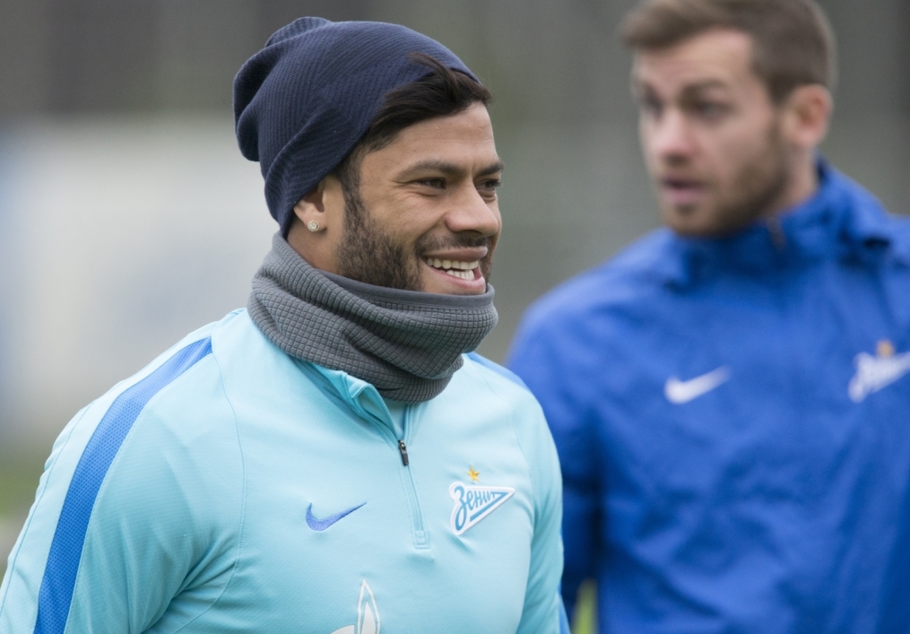 Открытая тренировка «Зенита» перед матчем с «Уралом»