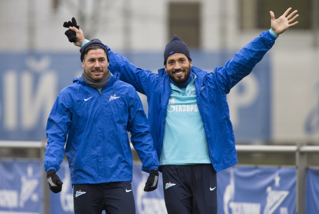 Открытая тренировка «Зенита» перед матчем с «Уралом»
