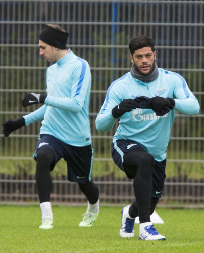 Открытая тренировка «Зенита» перед матчем с «Уралом»