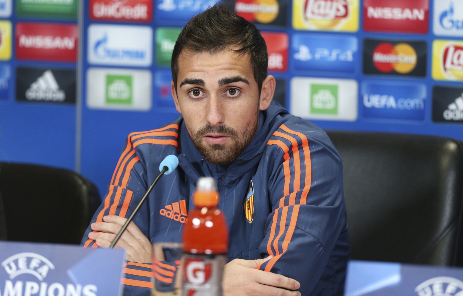 Лига Чемпионов УЕФА «Зенит» — «Валенсия» 2015/16. Пресс-брифинг ФК «Валенсия»