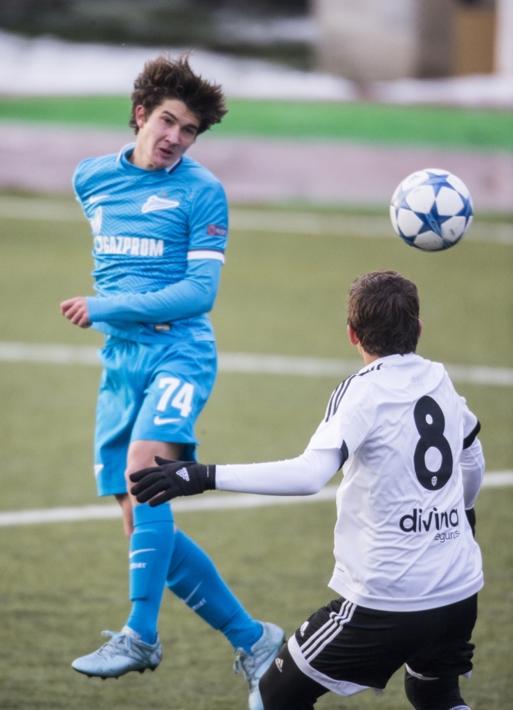 Юношеская Лига УЕФА «Зенит» — «Валенсия» 2015/16, 5-й тур группового этапа