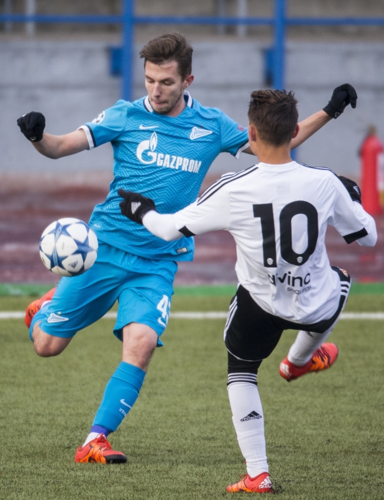 Юношеская Лига УЕФА «Зенит» — «Валенсия» 2015/16, 5-й тур группового этапа